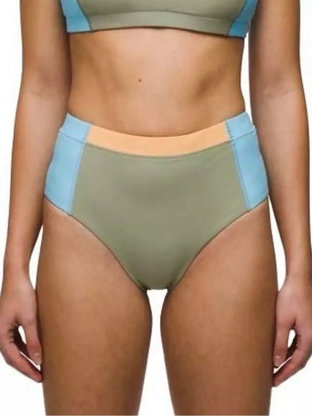 Prana NEW STYLE Baja Bound Bottom. Sweet Agave Color Block. Zipper Pocket.